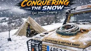 Thumbnail: Extreme SNOW Off Road Adventure and Camping in the RAIN | ASMR OVERLAND [EPIC WINTER SNOW CAMP]