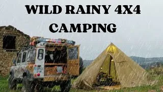 Thumbnail: Camping in the RAIN. A RAINY camp in a wild LONELY spot. Camping 4x4 in Spain  | ASMR OVERLAND