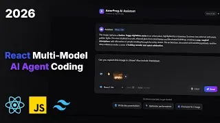 Thumbnail: Build Your Own Multi-Model AI Assistant with React.js & Tailwind CSS