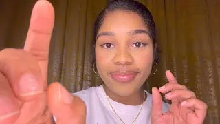Thumbnail: ASMR- Positive Affirmations + Mouth Sounds 👅 💦 (PERSONAL ATTENTION, HAND MOVEMENTS) 😴💕