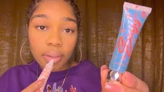 Thumbnail: ASMR- Lipgloss Application 👄✨ (VISUAL TRIGGERS, MOUTH SOUNDS) ❤️