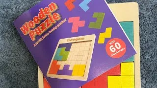 Thumbnail: ASMR: Tetris Wooden Puzzle Play-through - Challenges 1-10 [Whispered] [LoFi]