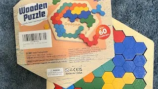 Thumbnail: ASMR: Hexagon Wooden Puzzle Play-through - Challenges 1-10 [Whispered] [LoFi]