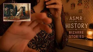 Thumbnail: asmr history: telling you about the most bizarre stories from history 🐾