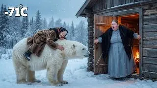 Thumbnail: A Polar Bear Brought an Exhausted 93 Year Old Woman to This Russian Woman’s Door in Siberia