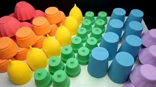 Thumbnail: ASMR crushing baking soda | Rainbow edition