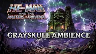 Thumbnail: He-Man 💀Masters of the Universe Ambience | Rain & Heavy Thunderstorm | 80s Dark Fantasy Synth Music