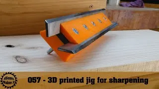 Thumbnail: 3D printed jig for sharpening jointer blades