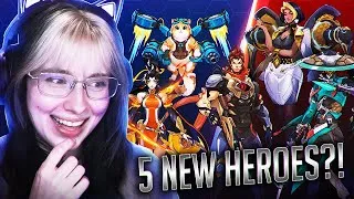 Thumbnail: PLAYING THE 5 NEW OVERWATCH HEROES!!