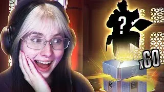 Thumbnail: Opening 60+ Overwatch LOOTBOXES!! (i FINALLY got the skin…)