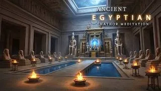 Thumbnail: Mystical Egyptian Temple at Night | Egyptian Temple Music for Calm, Studying & Concentration