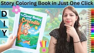Thumbnail: DIY Coloring Book | How I Made a Storybook Using ColoringBook.ai #coloringbook #coloringbookai #diy