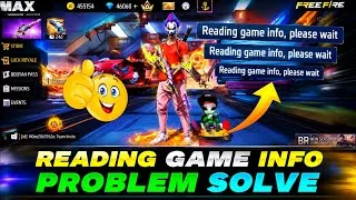 Thumbnail: READING GAME INFO PLEASE WAIT PROBLEM FREE FIRE | READING GAME INFO PLEASE WAIT PROBLEM SOLUTION FF 