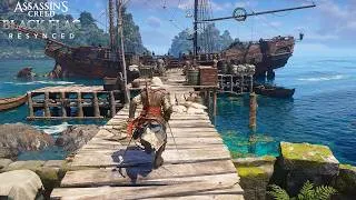 Thumbnail: Assassin's Creed Black Flag Resynced Gameplay - Assassin Contract, Village Exploration & More...