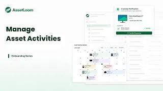 Thumbnail: How to Manage Asset Activities in AssetLoom