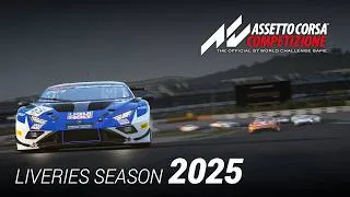 Thumbnail: Assetto Corsa Competizione 2025 Liveries Pack - Consoles Trailer