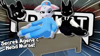 Thumbnail: Head Nurse Is Obsessed With Secret Agent In VRChat! - VRChat Funny Moments (Animal Hospital Anomaly)