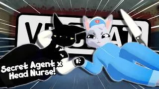 Thumbnail: Head Nurse Treats Secret Agent In VRChat! - VRChat Funny Moments (Animal Hospital Anomaly)