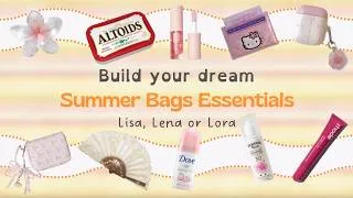 Thumbnail: What's in my Bag?: Summer Essentials Edition ☀️👜✨ | Lisa, Lena or Lora?