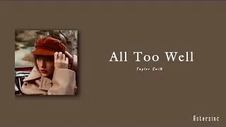 Thumbnail: Taylor Swift - All To Well (Lyrics)