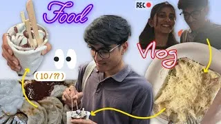 Thumbnail: Trying Street Food with My Best Friend| A Simple Street Food Day (In Budget)🍝👀
