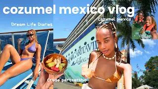 Thumbnail: Cozumel Mexico Vlog! 🌴☀️🇲🇽 I got paid to travel as a micro influencer!!!, DREAM LIFE DIARIES ep. 5