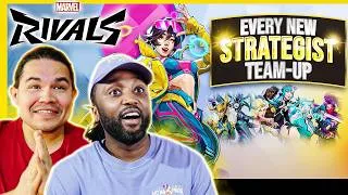 Thumbnail: Is EVERY HEALER OP Now? || Every New MARVEL RIVALS Strategist Team-Up || Reaction