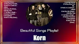 Thumbnail: Korn Full Album 2024 🌻 Nonstop 🌻 Popular Songs
