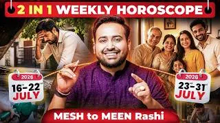 Thumbnail: July 16–31 Rashifal 2026 | Kaunsi Rashi Ki Chamkegi Kismat? All 12 Zodiac Signs Horoscope July 2026