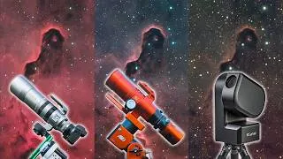 Thumbnail: Same Nebula with a DSLR, Astro Camera, & Smart Telescope