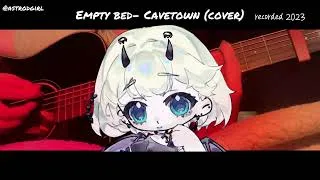 Thumbnail: empty bed - cavetown (old cover recorded in 2023)
