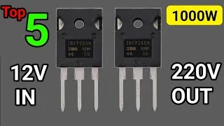 Thumbnail: Top 5 Useful Mosfets Projects Anyone the Can Make in 2026