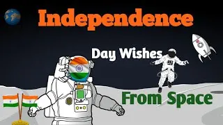 Thumbnail: Best Independence Day Wishes From Space , ISS // ISRO // NASA // Happy Independence Day 🇮🇳🥰❤️‍🔥