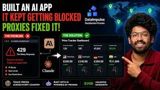 Thumbnail: I Built an AI That Tracks Prices Across Every Country (Claude + DataImpulse)