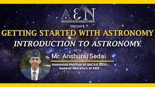 Thumbnail: GETTING STARTED WITH ASTRONOMY: INTRODUCTION, HISTORY & DEVELOPMENT | ASTRONOMY FOR BEGINNERS | AEN