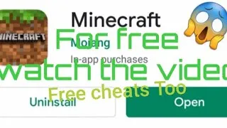 Thumbnail: How to download Minecraft for free || Plus some basic cheats || Astronut
