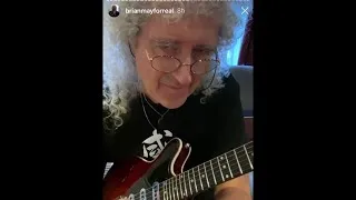 Thumbnail: Brian May teaches you “Bohemian Rhapsody” guitar solo - Instagram story