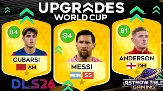 Thumbnail: Top DLS26 Rating Upgrades After the FIFA World Cup 🌍⚽