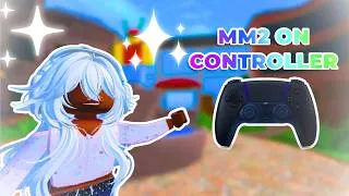 Thumbnail: MM2 But On Controller... (Funny Moments) 🤣 | Murder Mystery 2