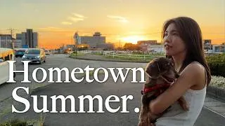 Thumbnail: Escaping Busy Tokyo for Summer Break 🇯🇵 | A Slow Day Back Home, BBQ & Fireworks