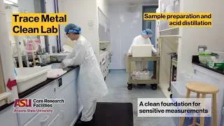 Thumbnail: ASU Core Facilities Equipment Showcase: Trace Metal Clean Lab