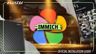 Thumbnail: Is it that easy to replace iCloud/Google Photos? | Immich on ASUSTOR NAS Setup-Guide