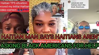 Thumbnail: Haitian Man Says Haitians Are Not Asking Black Americans for Help