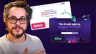Thumbnail: I rebuilt our entire website in 3 days without a page builder