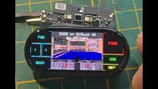 Thumbnail: Fully Hacking DOOM onto the MiBand 9 / 10 Full Quad-SPI Display driving