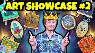Thumbnail: 🎨 Quick Art Showcase #2 | 10 Handmade Fantasy Decorations ✨