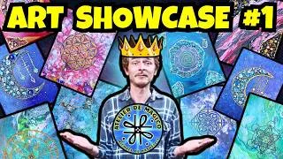 Thumbnail: 🎨 Quick Art Showcase #1 | 10 Handmade Fantasy Paintings ✨