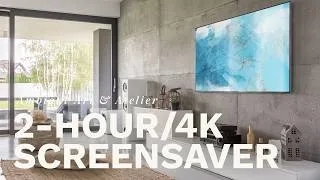 Thumbnail: 4K ABSTRACT ART SCREENSAVER | The Energy of Being #01-B | 2 Hours