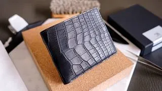 Thumbnail: Making a HANDMADE Alligator Leather Wallet