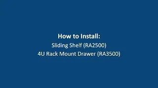 Thumbnail: Rack Accessory Installation Video for RA2500 & RA3500